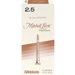 D'Addario RMLP5BCL250 Reeds, Mitchell Lurie Premium #2 1/2, Clarinet