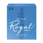 D'Addario RCB1025 Reeds, Royal #2 1/2, Clarinet
