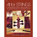 All for Strings Bk. 3 Violin