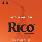 D'Addario RJA1035 Reeds, Rico #3 1/2, Alto Sax