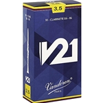 CR8035+ Reeds, Vandoren V21 Clarinet, #3.5+