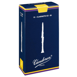CR1025 Reeds, Vandoren Clarinet, #2 1/2