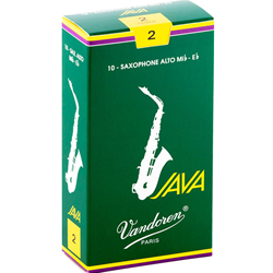 SR2625 Reeds, Vandoren JAVA Alto Sax, #2 1/2