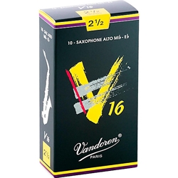 SR7025 Reeds, Vandoren V-16 Alto Sax, #2 1/2