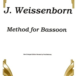 Method for Bassoon, by Julius Weissenborn