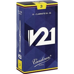 CR803 Reeds, Vandoren V21 Clarinet, #3