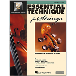 Essential Technique 2000 for Strings Bk. 3 Cello