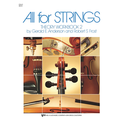 All for Strings Theory Workbook Bk. 2 Cello